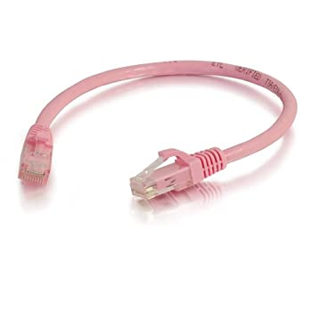 【中古】【輸入品・未使用未開封】C2G 25ft Cat6 Snagless Unshielded (UTP) Ethernet Network Patch Cable - Pink - Patch cable - RJ-45 (M) to RJ-45 (M) - 25 ft - UTP - CAT