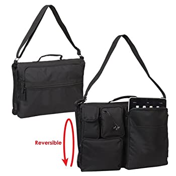 【中古】【輸入品・未使用】リバーシブル15.4?"ラップトップコンピュータメッセンジャーバッグ???ブラック 【中古】【輸入品・未使用】リバーシブル15.4?"ラップトップコンピュータメッセンジャーバッグ???ブラック