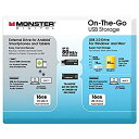 【中古】【輸入品・未使用】モンスターデジタル20861?on-the-go USBフラッシュドライブ値パック( 16gb OTG USB 3.0?and 16?...