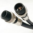 【中古】【輸入品・未使用】rg6同軸ケーブル50?ft (ブラック)???weather boot???UL ETL CMR CATV Fire Retarda...