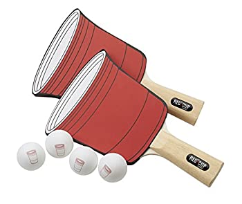 【中古】【輸入品 未使用】Red Cup Living Table Tennis - 2 Player Set