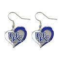 【中古】【輸入品・未使用】NCAAスワールハートイヤリングKentucky Wildcats