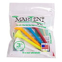 【中古】【輸入品・未使用】Martini Golf Tees プラスチック製ゴルフティー 丈夫 3?1/4インチ 5個セット (アソートカラー) ブルー