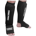 【中古】【輸入品・未使用】Combat Sports Washable MMA Elastic Cloth Shin & Instepパッド入りMuay Tha...
