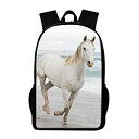 【中古】【輸入品 未使用】dispalang Horseバックパックfor Children Cool Animal Back toスクールバックパックfor Girls Boys Day Pack