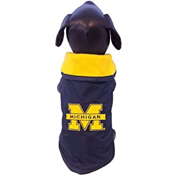 【中古】【輸入品・未使用】NCAA Michigan Wolverines Collegiate Outerwear犬コート、XS