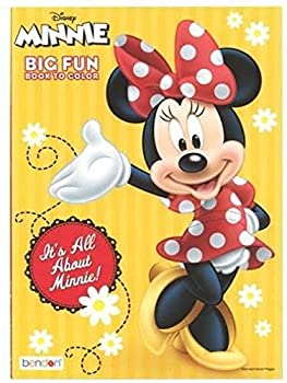 Minnie★Mouse 96 pg Colouring Book（新古品）
