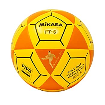 【中古】【輸入品・未使用】Mikasa ft5?Goal Master Soccer Ball、オレンジ/イエロー、サイズ5