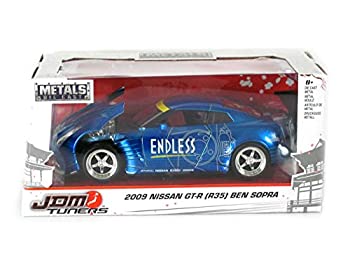 【中古】【輸入品・未使用】Jada 1/24 Scale Car 98647 - JDM Tuners 2009 Nissan GT-R R35 Ben Sopra - Blue