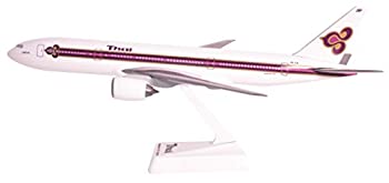 【中古】【輸入品・未使用】フライトミニチュア タイ航空ボーイング 777-200 1:200スケール REG#HS-TJA ディスプレイモデル スタンド付き