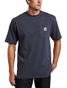 【中古】【輸入品・未使用】Carhartt (カーハート) メンズ K87 ワークウェア ポケット付き半袖Tシャツ (レギュラーおよびビッグ&トールサイズ) U...