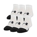 yÁzyAiEgpzUnder Armour Youth Performance Tech Lo Cut Socks (6 Pairs) Shoe Size: Youth 13.5K-4Y