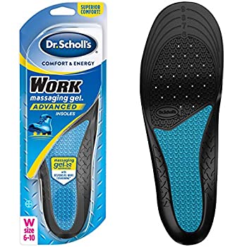 【中古】【輸入品・未使用】Dr. Scholl's 女性のためのドクター・ショール快適性とエネルギーワークインソール、1ペア、サイズ6-10