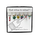 【中古】【輸入品・未使用】Wine Things WT-1423P Vino Color Wine Charms Painted by Wine Things