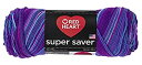 【中古】【輸入品・未使用】Red Heart super saver 毛糸 極太 マルチカラー 141g 約215m