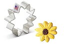 【中古】【輸入品・未使用】Ann Clark Cookie Cutters ヒマワリのクッキー型 - 9.5 cm - 米国製スチール
