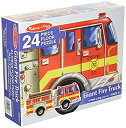 【中古】【輸入品・未使用】Melissa & Doug FloorパズルジャイアントFire Truck ( Set of 6?)