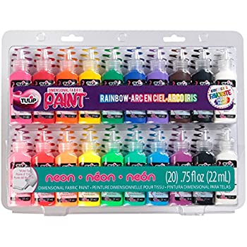 šۡ͢ʡ̤ѡTulip Party Dimensional Fabric Paint (20 Pack)