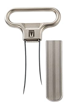 yÁzyAiEgpzMonopol Westmark German Steel Two-Prong Cork Puller with Cover (Silver Satin) by MONOPOL Germany
