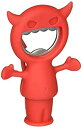 【中古】【輸入品・未使用】Joie Devil ワインボトルストッパー レッド