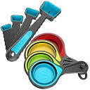 【中古】【輸入品・未使用】Measuring Cups and Measuring Spoons Set Kaptron Collapsible Measuri...