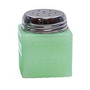 【中古】【輸入品・未使用】Tablecraft Jadeite Glass Collection(TM) Salt & Pepper Shakers with Metal Tops 60ml(3)