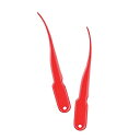 【中古】【輸入品・未使用】エビ Deveiner 509/2 エビ ピーラー ディベイナー クリーナー ツール 8インチ レッド