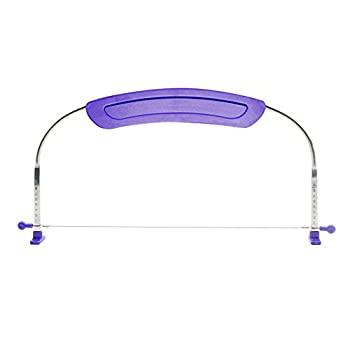 【中古】【輸入品・未使用】調節可能なケーキカッター レベラー Caliamary ケーキレベラー プロフェッショナルケーキクッキーカッター スライサー ステンレススチールワイヤ