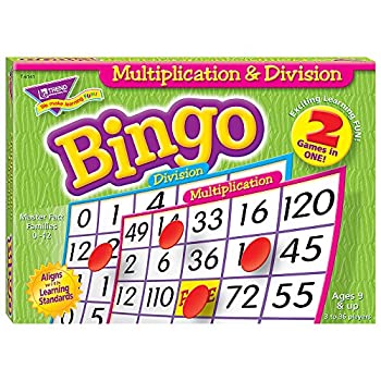 楽天アトリエ絵利奈【中古】【輸入品・未使用】Trend Enterprises T-6141 Multiplication & Division Bingo- Game