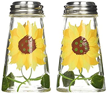 yÁzyAiEgpzGrant Howard Hand Painted Tapered Salt and Pepper Shaker Set Sunflowers Yellow by Grant Howard