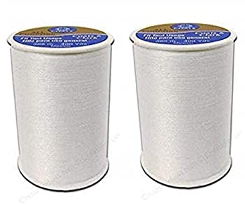 【中古】【輸入品・未使用】Coats & Clark All Purpose Thread 400 Yards White (One Spool of Yarn) b..