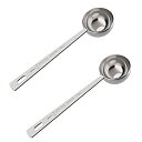 Leyaron Endurance Stainless Steel 1 Tablespoon Measuring Coffee Scoop Set of 2 by Leyaron