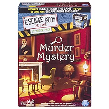 【中古】【輸入品・未使用】Spin Master Games - Escape Room Expansion Pack - Murder Mystery