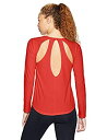 【中古】【輸入品・未使用】Under Armour Women's Pindot Open Back Long sleeve Radio Red (890)/T...