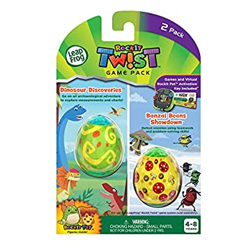 【中古】【輸入品・未使用】LeapFrog RockIt ツイストデュアルゲームパック 恐竜発見とBanzai Beans Showdown