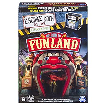 【中古】【輸入品・未使用未開封】Spin Master Games - Escape Room the Game Welcome to Funland Expansion Pack