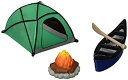 【中古】【輸入品・未使用】Decopac Fireside Camp DecoSet Cake Decoration