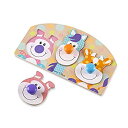 【中古】【輸入品・未使用】Melissa & Doug FIRST PLAY Farm ジャンボノブパズル(3)