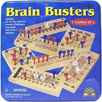 šۡ͢ʡ̤ѡFirst Learning Brainbusters 7 Games in 1 Tin