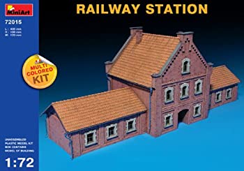 【中古】【輸入品・未使用】ミニアート 1/72 鉄道駅 マルチカラーキット/6色 プラモデル【メーカー名】ミニアート【メーカー型番】MIN72015【ブランド名】ミニアート(Miniart)【商品説明】ミニアート 1/72 鉄道駅 マルチカラーキット/6色 プラモデル当店では初期不良に限り、商品到着から7日間は返品を 受付けております。映像作品には日本語吹き替え、日本語字幕が無い場合があり、プレーヤーによっては再生できませんので予めご了承ください。こちらは当店海外ショップで一般の方から買取した未使用・品です。通関検査の為、開封されることがございますので予めご了承くださいませ。買取した為、中古扱いとしております。他モールとの併売品の為、完売の際はご連絡致しますのでご了承ください。ご注文からお届けまで1、ご注文⇒ご注文は24時間受け付けております。2、注文確認⇒ご注文後、当店から注文確認メールを送信します。3、当店海外倉庫から当店日本倉庫を経由しお届けしますので10〜30営業日程度でのお届けとなります。4、入金確認⇒前払い決済をご選択の場合、ご入金確認後、配送手配を致します。5、日本国内倉庫到着後、検品し異常がなければ出荷⇒配送準備が整い次第、出荷致します。配送業者、追跡番号等の詳細をメール送信致します。6、日本国内倉庫到着⇒出荷後、1〜3日後に商品が到着します。　※離島、北海道、九州、沖縄は遅れる場合がございます。予めご了承下さい。お電話でのお問合せは少人数で運営の為受け付けておりませんので、メールにてお問合せお願い致します。営業時間　月〜金　10:00〜17:00初期不良以外でのお客様都合によるご注文後のキャンセル・返品はお受けしておりませんのでご了承下さい。