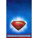 【中古】【輸入品・未使用】Superman: Man of Steel Plastic Tablecover スーパーマン:鋼鉄プラスチックテーブルカバーマン♪ハロウィン♪クリスマス♪