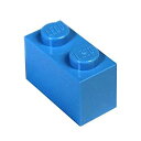 【中古】【輸入品・未使用】LEGO パーツおよびピース1?x 2 ブロック c. 50 Pieces 3004-Dark Azure-50