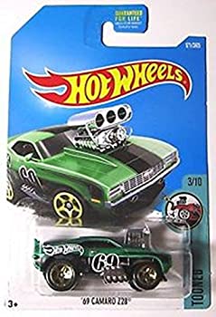Hot★Wheels 2017 Tooned '69 カマロ Z28 171/365 グリーン（新古品）