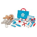 【中古】【輸入品・未使用】メリッサ&ダグ(Melissa&Doug) 動物のお医者さん ドクターセット 獣医 ごっこ遊び おもちゃ 8520 正規品