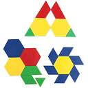 【中古】【輸入品・未使用】ラーニング リソーシズ(Learning Resources) 算数教材 パターンブロック ミニセット 100個入り プラスチック製 ...