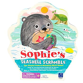 【中古】【輸入品 未使用】Sophie 039 s Seashell Scramble Board Game
