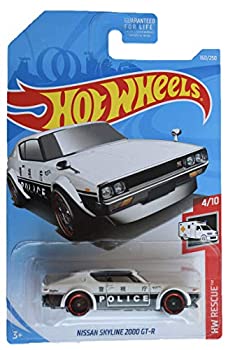 šۡ͢ʡ̤ѡHot Wheels Rescue 4/10 [ۥ磻/֥å] 饤 2000 GT-R 'Police Logo' 160/250