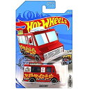 【中古】【輸入品・未使用】Hot Wheels 2019 HW Metro Quick Bite (フードトラック) 189/250 レッド