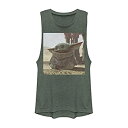 【中古】【輸入品・未使用】スターウォーズレディースTシャツ US サイズ: Small カラー: グリーン
