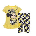 【中古】【輸入品・未使用】Disney Minnie Mouse Big Girls T-Shirt and Shorts Set 7/8